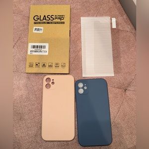 iPhone 11 Cases & 1 Screen Protector